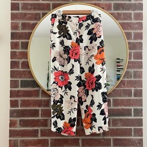 Floral print Ann Taylor Factory pants